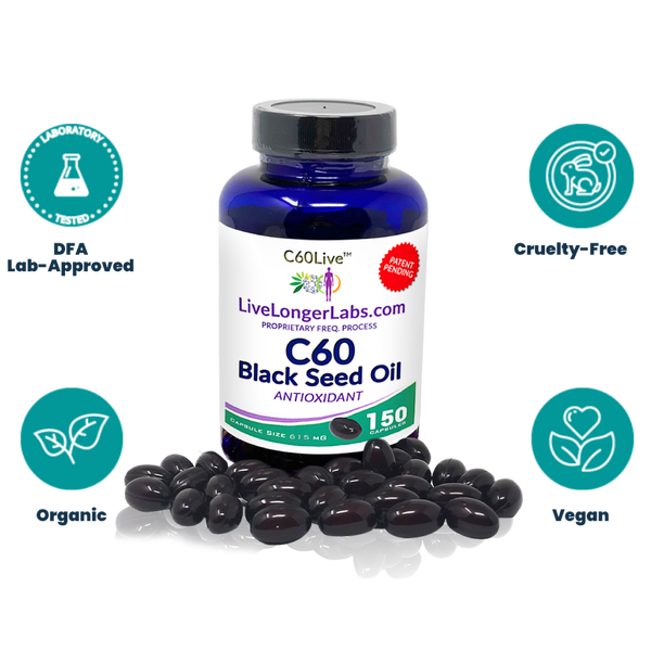 C60 Black Seed Oil Capsules