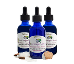 A three-bottle image of C60Live Coconut Oil Antioxidant.