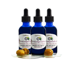 A three-bottle image of C60Live Olive Oil Antioxidant.